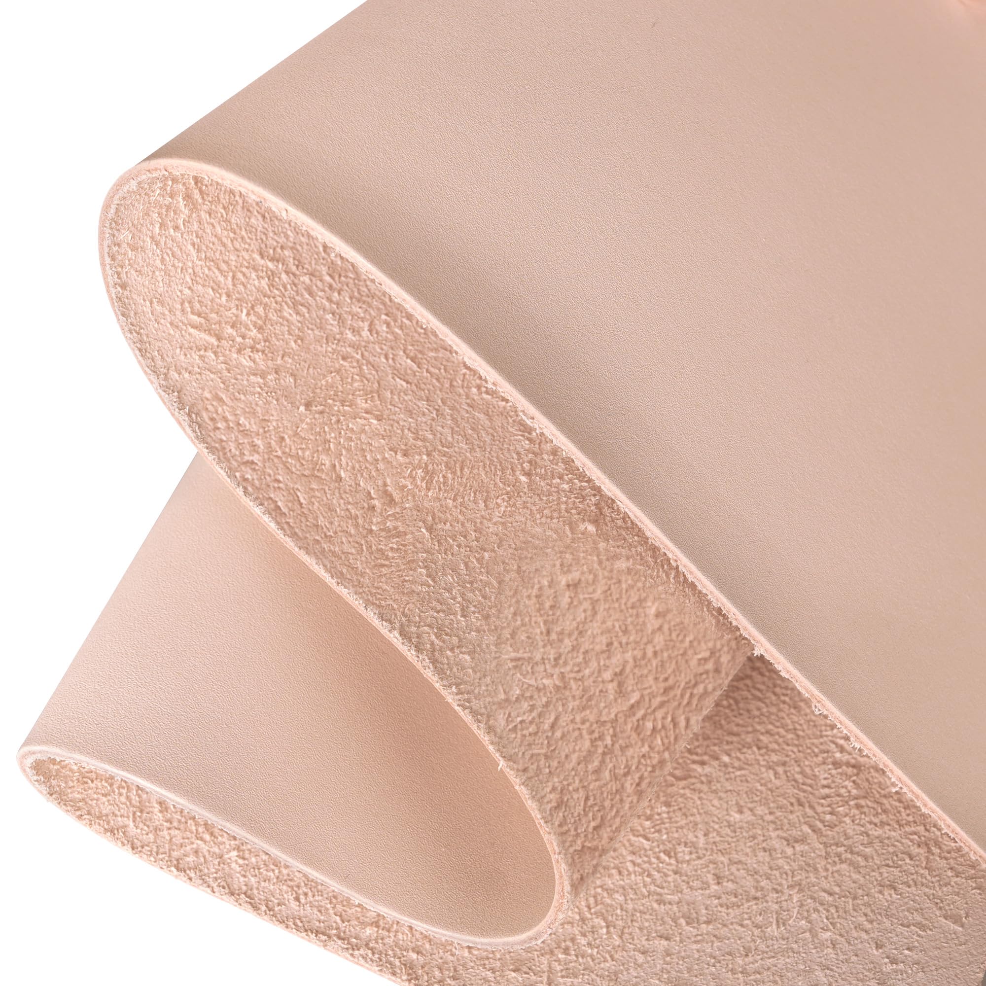 Photo 1 of JinRuiKJ A Grade Tooling Leather Square 1.8-2.0MM Thick, Vegetable Tanned Leather Pieces Precut 6"x12", Full Grain Veg Tan Leather Sheets for for Tooling, Carving, Dyeing and Embossing