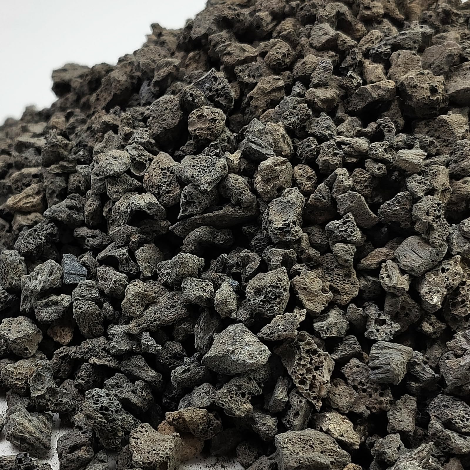 Photo 1 of FANTIAN 5 lbs Black Lava Rocks for Plants,1/4 Inch Crush Volcanic Rock Pumice Soil Additive for Succulent Aquarium Cactus Bonsai Fire Pits and Garden Landscaping