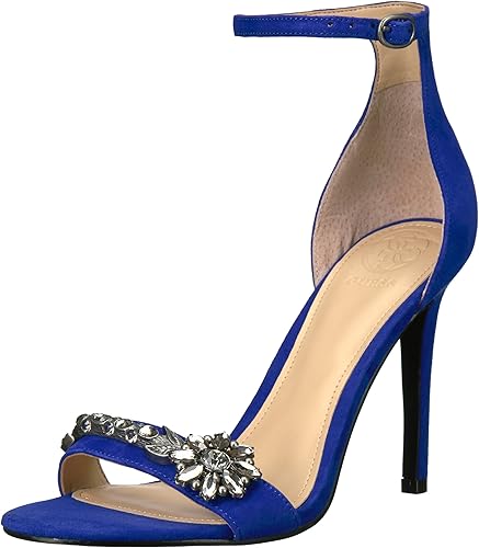 guess blue sandals