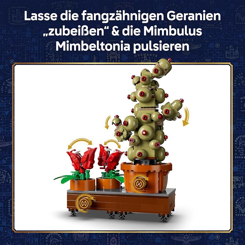 Harry Potter Schloss Hogwarts: Kräuterkunde-Pflanzen 76474