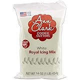 Ann Clark Cookie Cutters Royal Icing Mix: White, 16oz Bag