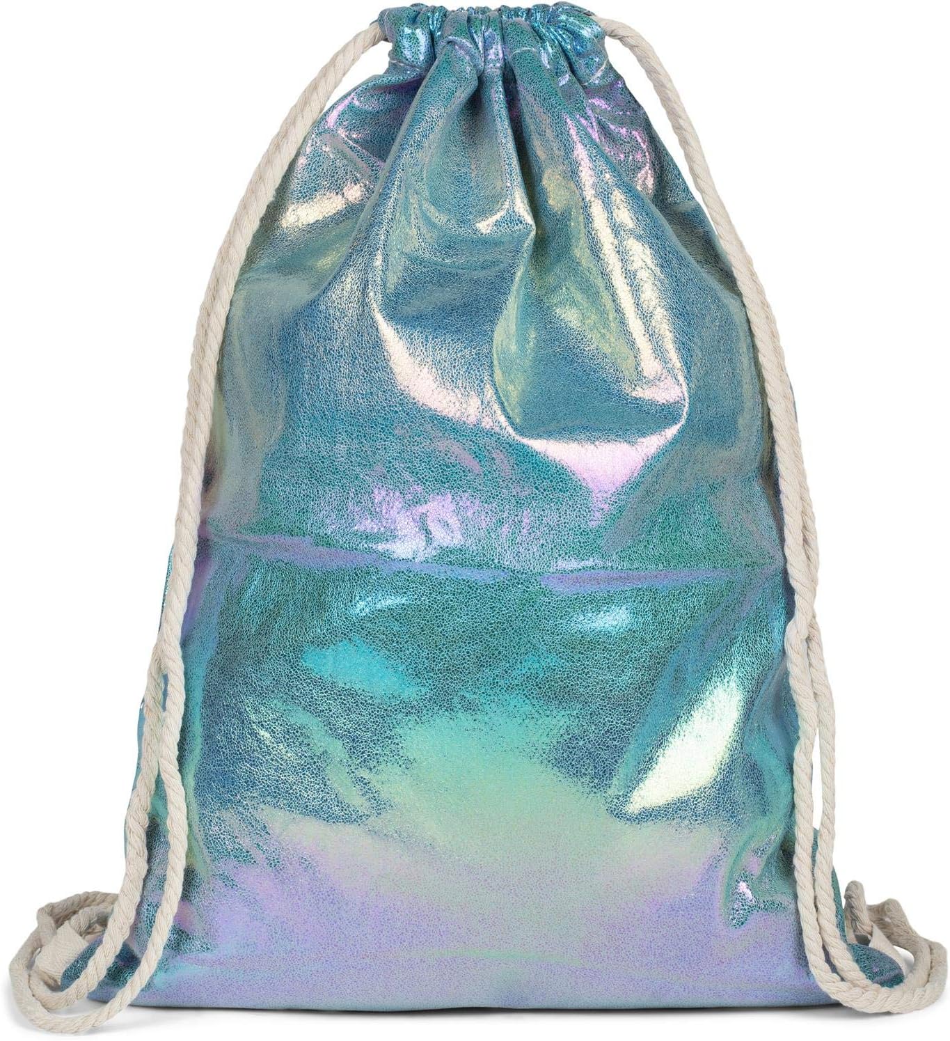 iridescent gym bag
