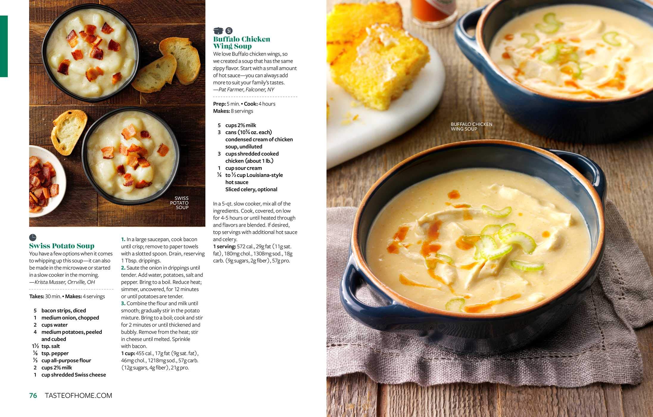 Taste of Home Soups, Stews and More: 325+ Comfort Food Recipes With Tasty Photos and Handy Tips (Taste of Home Comfort Food) Taste of Home Soups, Stews and More: 325+ Comfort Food Recipes With Tasty Photos and Handy Tips (Taste of Home Comfort Food) Paperback Kindle Hardcover Spiral-bound