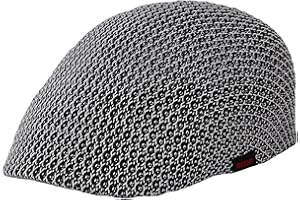 WITHMOONS Men Breathable Mesh Summer Hat Newsboy Beret Ivy Cap Cabbie AM31168