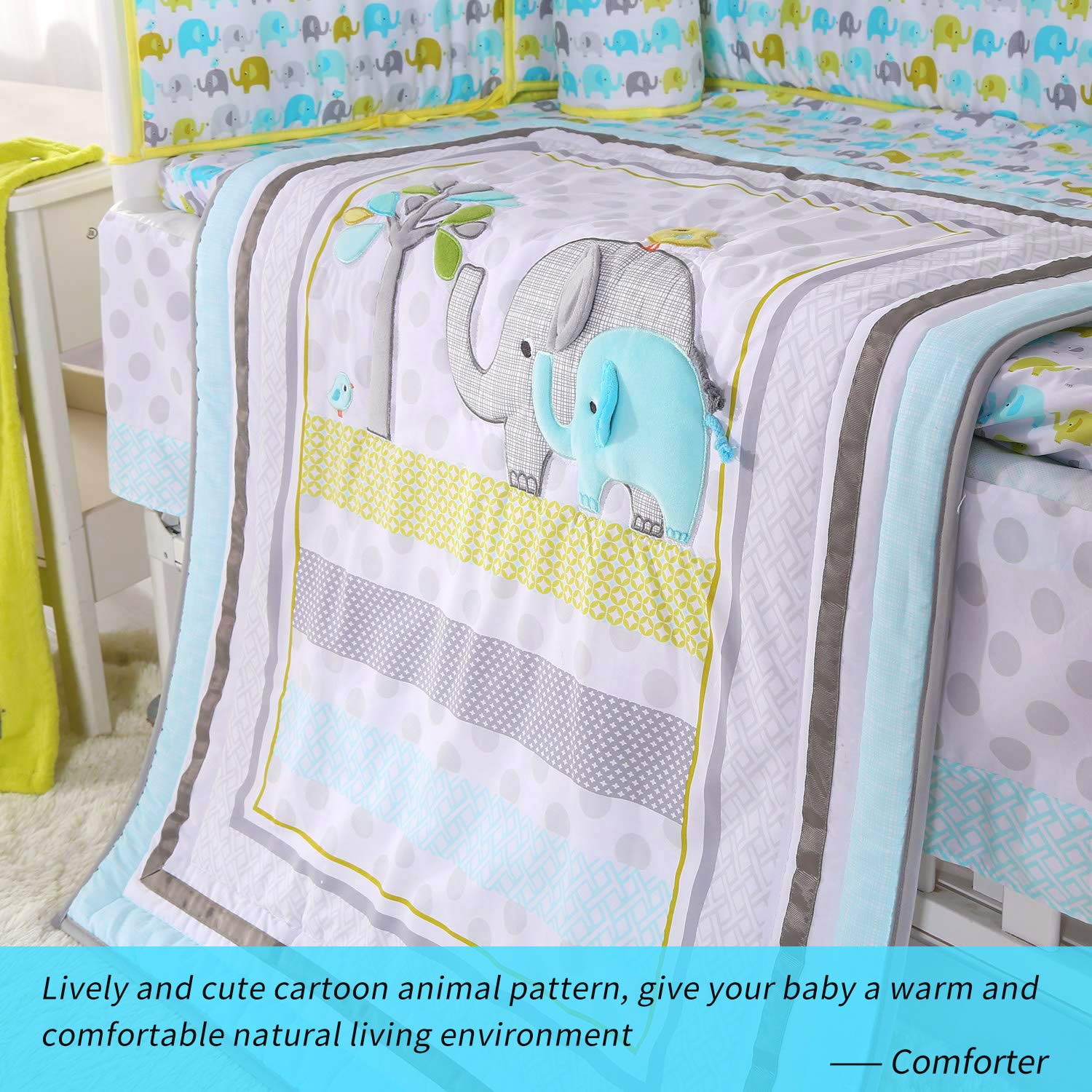 crib bedding sets with bumper pads
