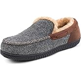RockDove Men's Hearthfire Memory Foam Moc Slipper