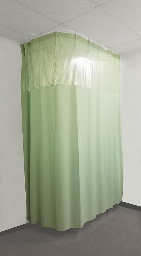 Amazon Com Toa Supply 10 Ft Medical Curtains W Track Hospital Lab