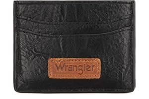 Montana West X Wrangler Credit Card Wallet Slim Credit Card Holder Rfid Blocking Small Wallet for Women Soft