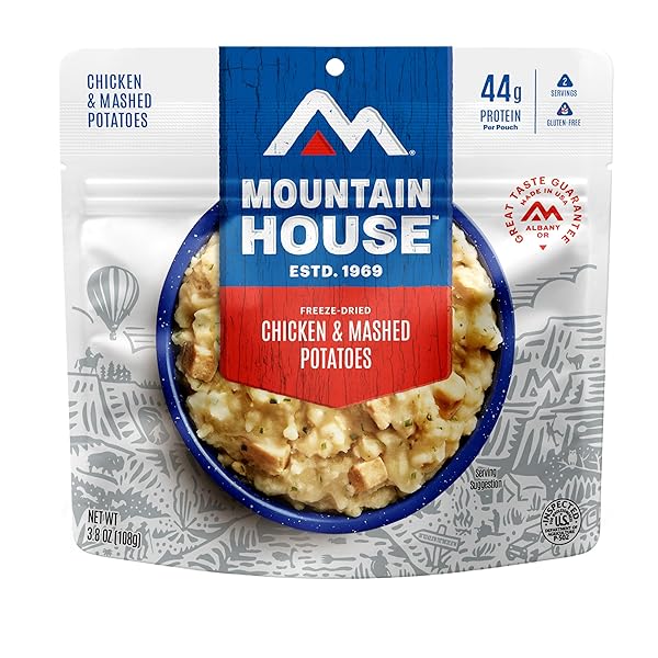 MOUNTAIN HOUSE CHICKEN & MASHED POTATOES | FREEZE...