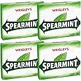 Wrigley Spearmint Chewing Gum, 15 Stick (Pack of 4), 60 Gum Pieces