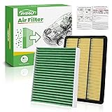RVgolf Engine+Cabin Air Filters Fit for Infiniti
