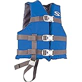 Stearns Kids Life Vest, USCG Approved Type III Life Jacket for Children 30 to 50 lbs, Youth PFD for Boating, Swimming, Watersports, Pool, Beach, &amp; More