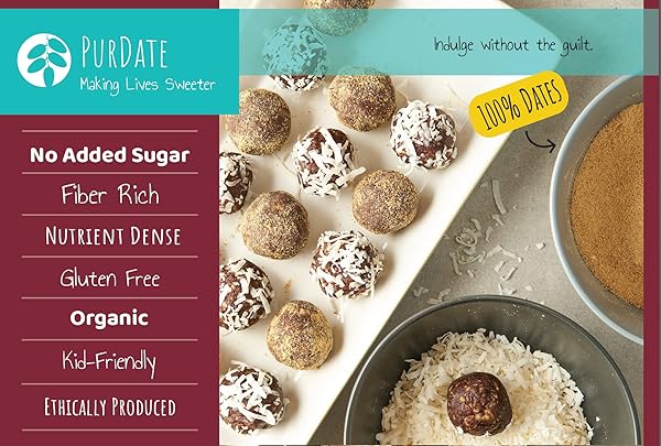 PURDATE ORGANIC DATE SUGAR, 12 OZ