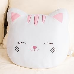 Lazada Kids Pillow White Cat Plush Pillows Toy Soft