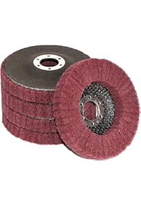 5-Pack 4.5inch Nylon Fiber Polishing 