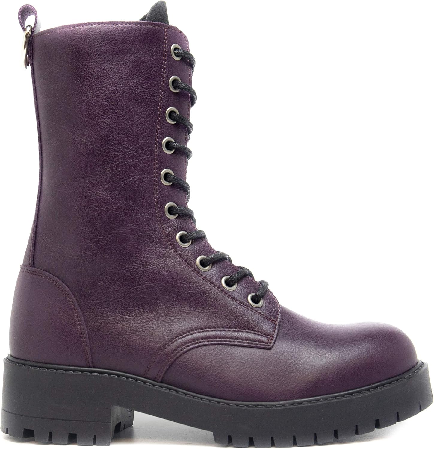 chunky vegan boots