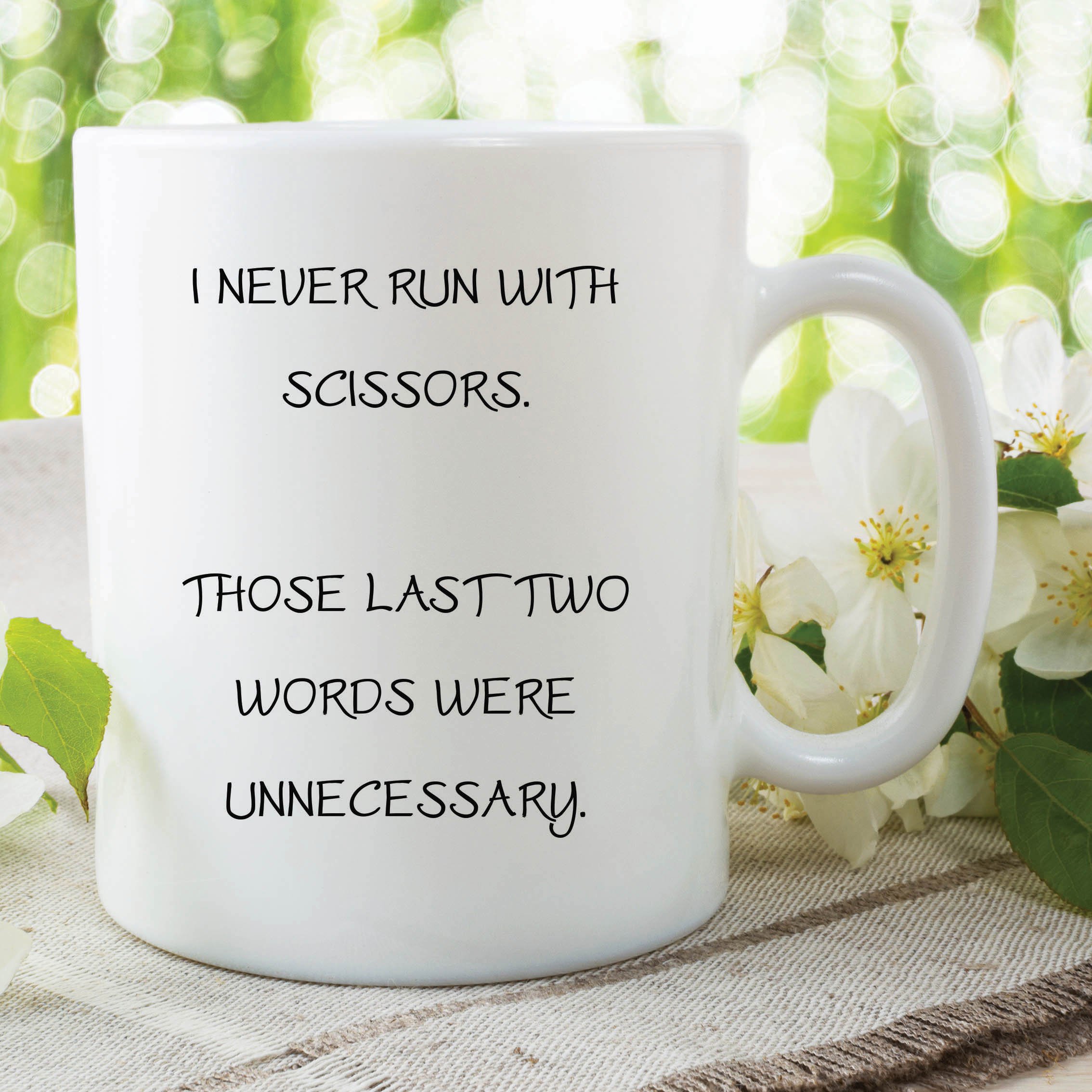 Funny Novelty Mug Gym I Don't Run Joke Personal Trainer Job Cup Gift WSDMUG457