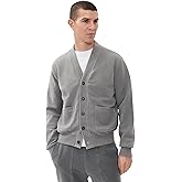 Save Khaki Men's Twill Terry Cardigan