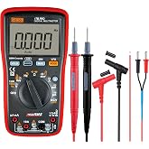 ZIBOO 17B PRO True RMS Digital Multimeter Measures AC/DC Voltage and Current Measurements up to 1000V and 10A (Optional AC Pliers)