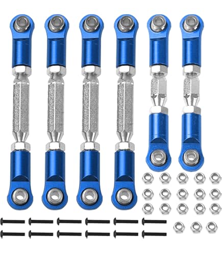 リィエル＝アモルタ　パーツセット Amazon.com: Treehobby 6PCS Adjustable Front Rear Aluminium Alloy