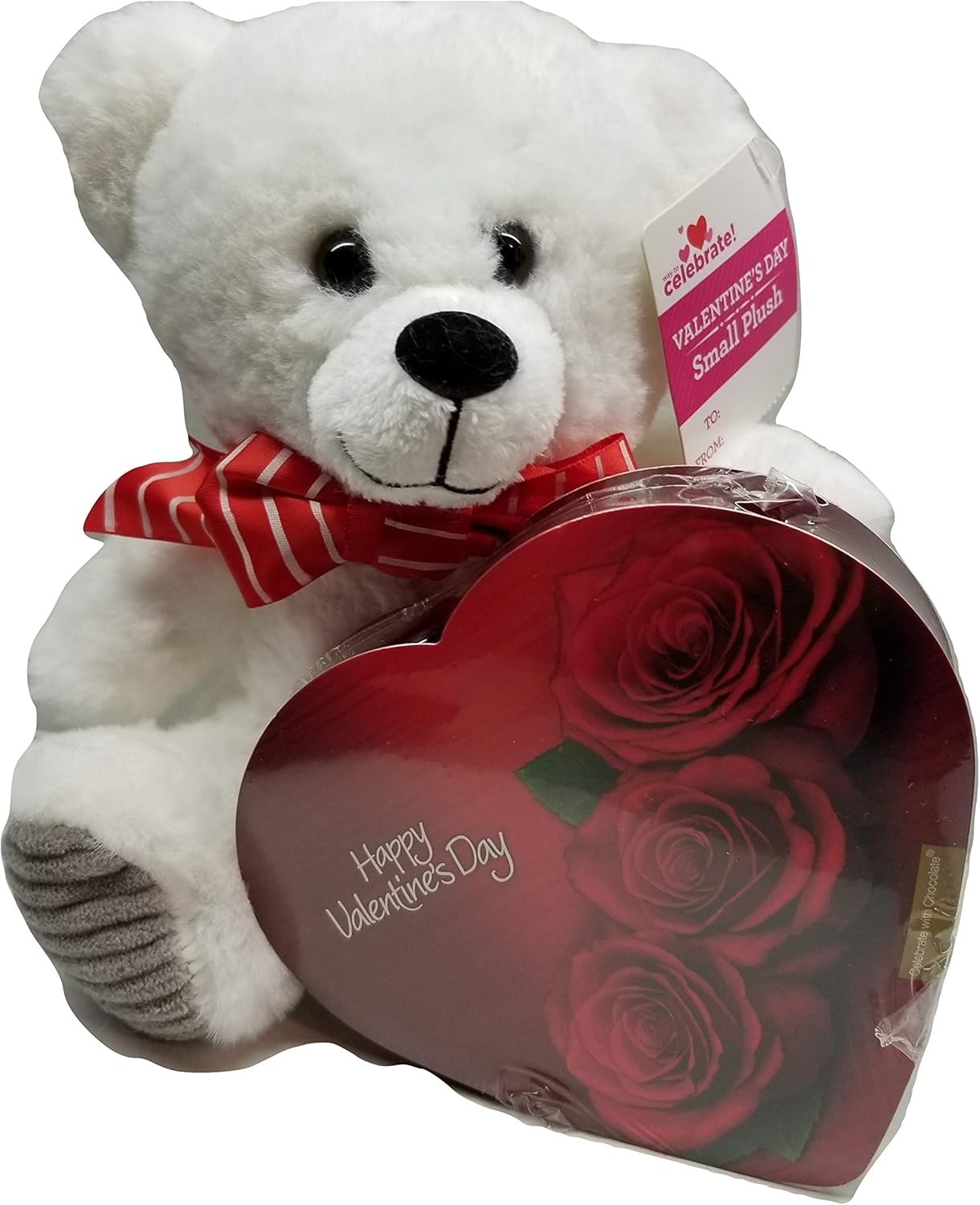 oso de peluche y chocolates