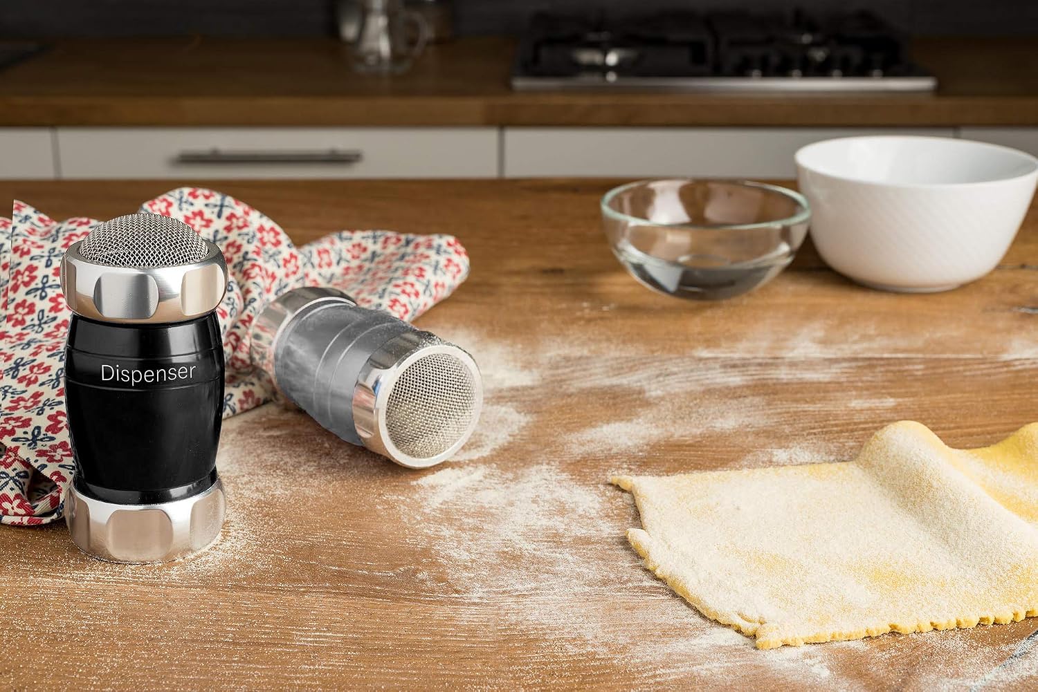 Marcato Powdered Sugar Spreader, Kitchen Sieve, Powder Dispenser, Also for Flour and Spices in Aluminium - Image 3