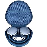 RIYADAone Hard Case Replacement for Apple Airpods Max Over-Ear Headphones (Dark Blue Case)