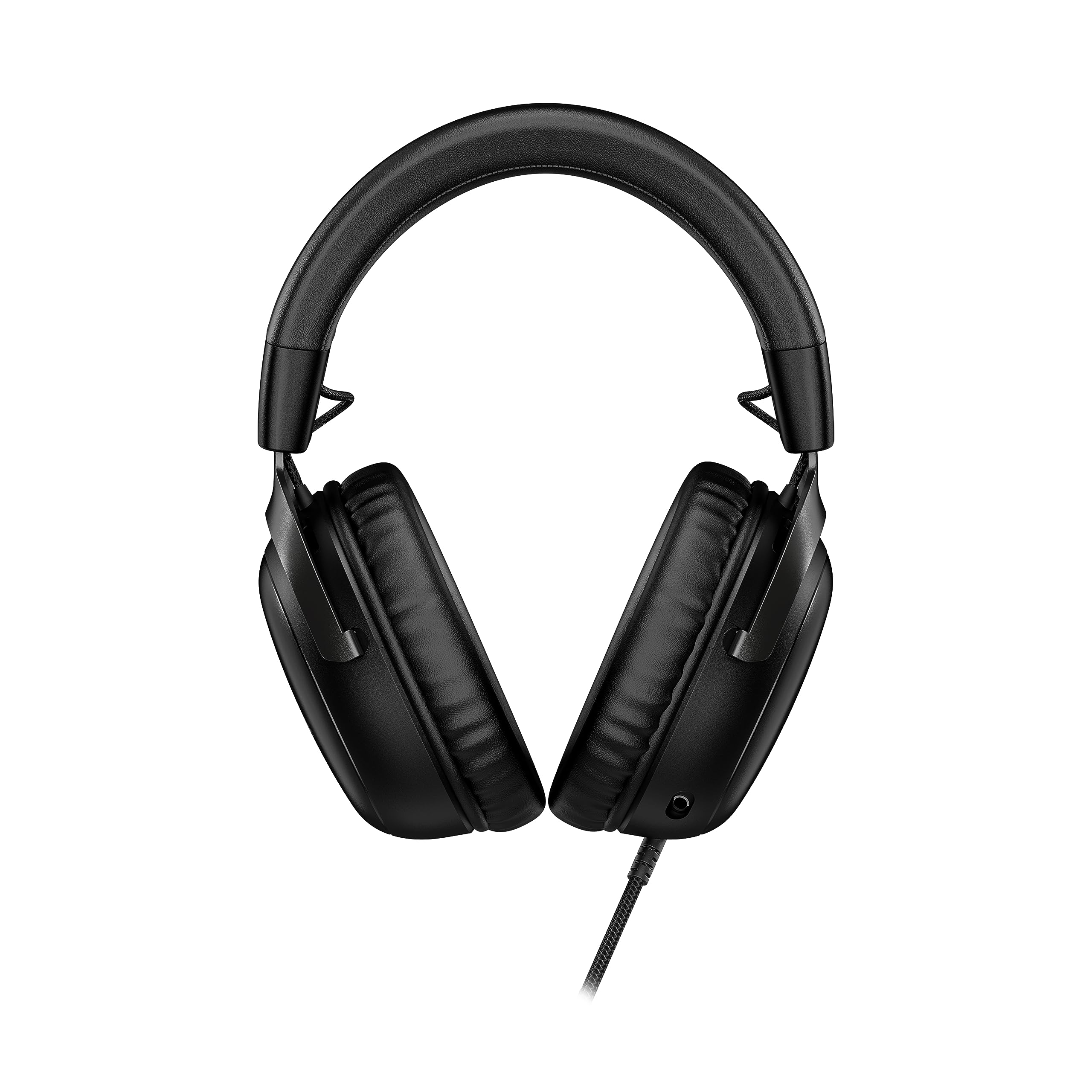 HyperX Cloud III – Wired Gaming Headset, PC, PS5, Xbox Series X|S, Angled 53mm Drivers, DTS Spatial Audio, Memory Foam, Durable Frame, Ultra-Clear 10mm Mic, USB-C, USB-A, 3.5mm – Black