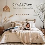 BASE ROOTS Moon Phase Gold Wall Decor 34" Boho Celestial Wall Art view 2