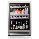 Ca'Lefort 24 Inch Beverage Refrigerator, 180 Can