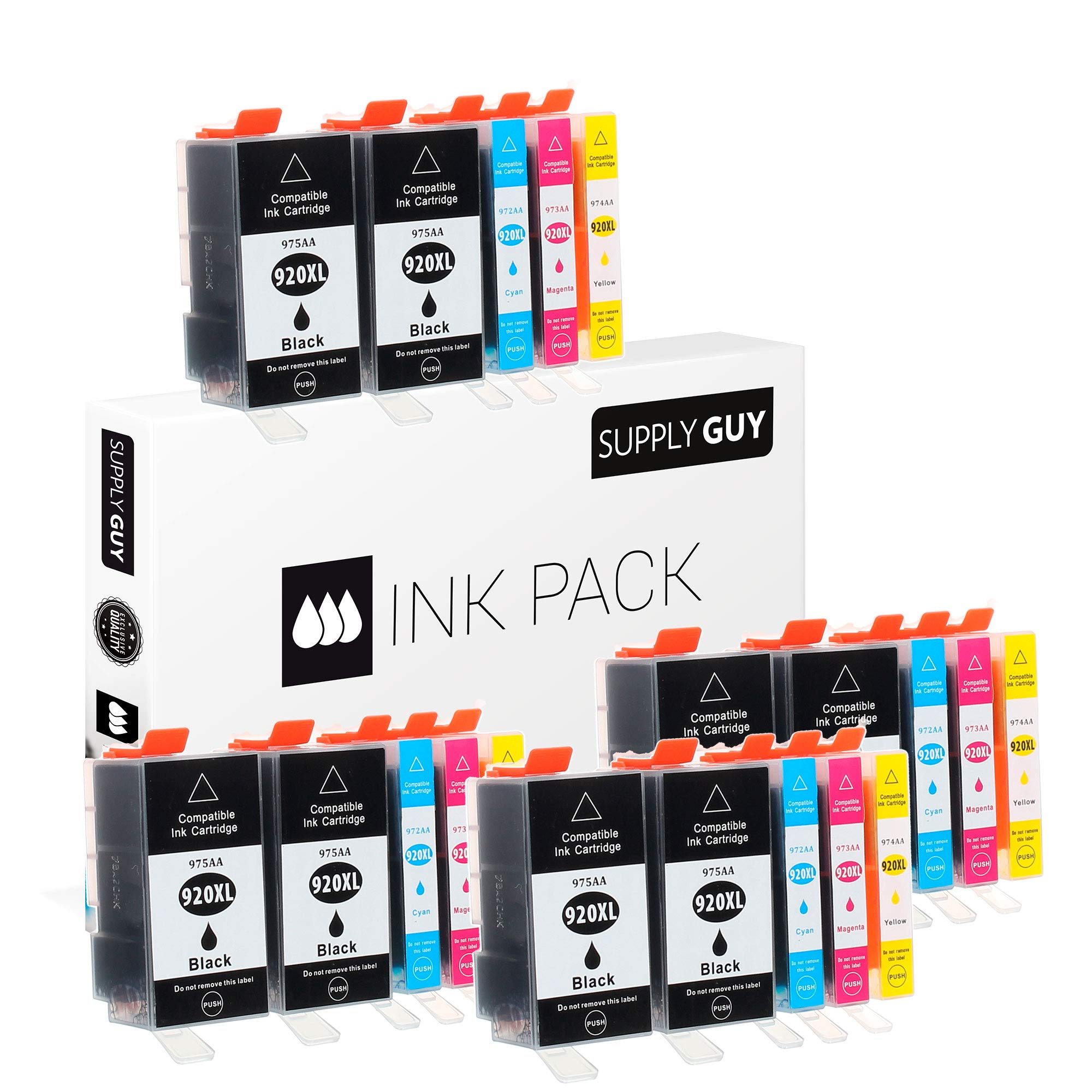 20 ink cartridges compatible with HP 920 XL 920XL HP920XL C2N92AE HP OfficeJet 6000 6500 6500a 6500a plus 7000 7500a
