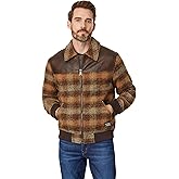 Levi's Men's Mixed Media Western Plaid Bomber Jacket