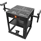 WEN Multi-Purpose Rolling Planer and Miter Saw Tool Stand with Extension Rollers (MSA658T)