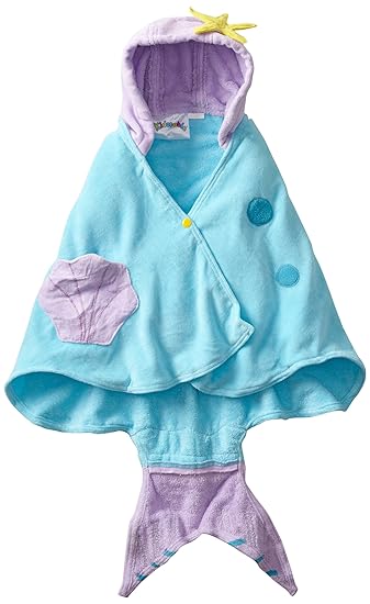 mermaid hooded towel