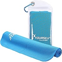 SYOURSELF Cooling Towel, Cooling Towels for Neck,40 inch X 12 inch Ice Towel for Instant Cooling Relief, Soft Breathable Chil