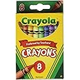 Crayola Crayons 8 in a Box (Pack of 12) 96 Crayons Total