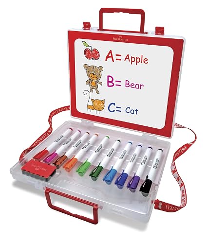 Faber Castell 156069 Mallette à Dessin Avec 10 Feutres