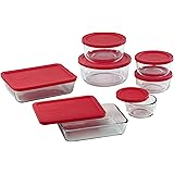 Pyrex 14-Piece Glass Food Storage Set with Lids