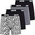 Levi's Mens Boxer Briefs Cotton Stretch Underwear For Men 4 Pack