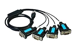 TECHTOO 4 Port Professional FTDI CHIP USB to Serial