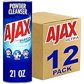 Ajax Powder Cleanser with Bleach - 21 ounce (Pack of 12)