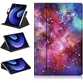 DINGGUAGUA Case Compatible with Xiaomi Pad 6 Tablet 11.0 inch Released 2023 Multi-Angle Stand Cover for Mi Pad 6 Pro Tablet 360&deg; Adjustable Swivel,Galaxy