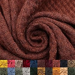 Texco Inc 59" Wide Rayon Spandex Waffle Open Knit
