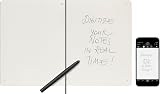 Moleskine Smart Notebook XL 19 x 25 Black Soft Cover with NCoded Paper view 8