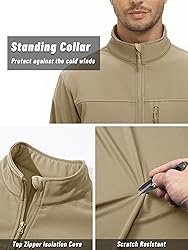 TACVASEN Men's Tactical Jackets Comfortable