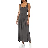Amazon Essentials Women's Tank Waisted Maxi Dress (Available in Plus Size)