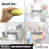 Cando TheraPutty 4 oz Yellow - Therapeutic Modelling Clay for Therapy view 2