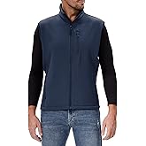 DAFENGEA Men's Vest Fleece Warm Sleeveless Jacket Polar Lightweight Full-Zip Outerwear with Pockets