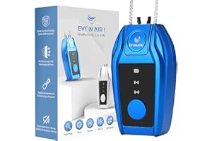 EVON AIR 1 Portable Air Purifier for Travel with 50M Ions/cm³ | Mini Wearable Necklace Ionizer, Filterless, No Maintenance | Personal Air Purifier Small, 500mAh Rechargeable, 120H Runtime, CE ROHS FCC Certified
