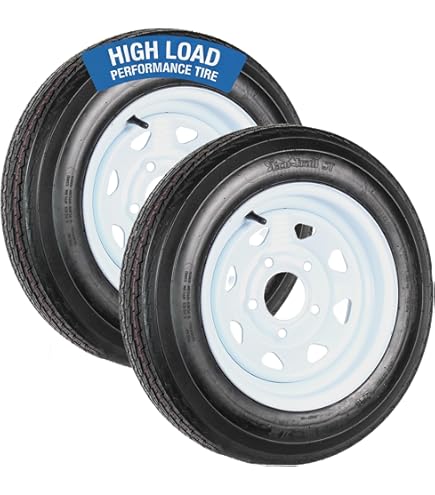 Amazon.com: WANDA Trailer Tire Wheel Assembly 4.80-8 6-Ply C 70M